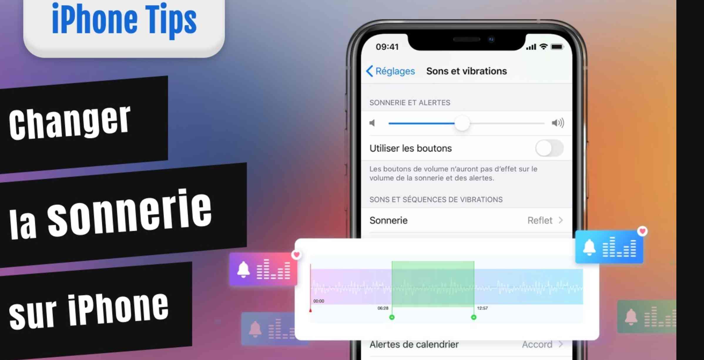 Comment changer et personnaliser sa sonnerie sur iPhone