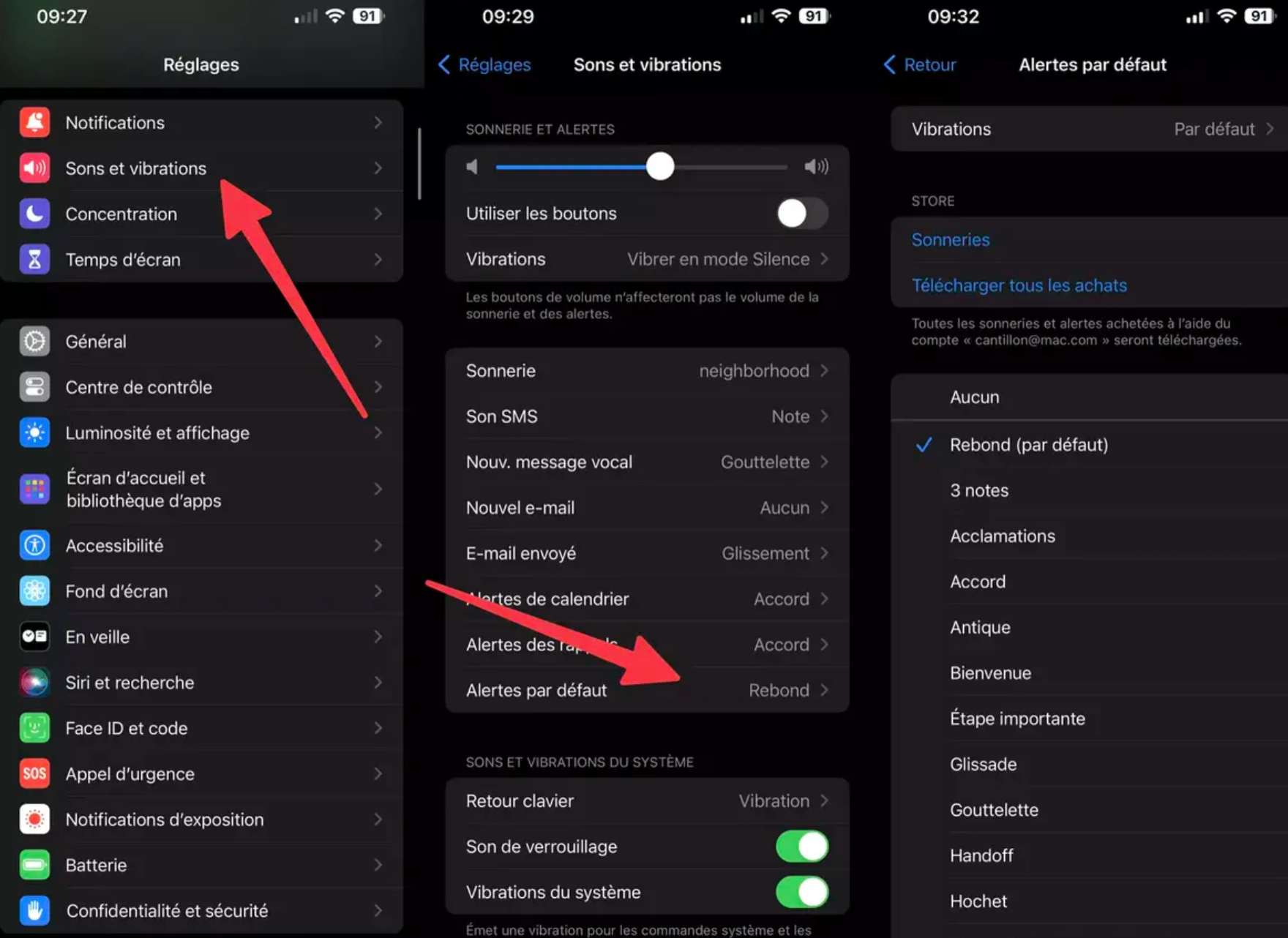 Comment personnaliser le son des notifications sur iPhone